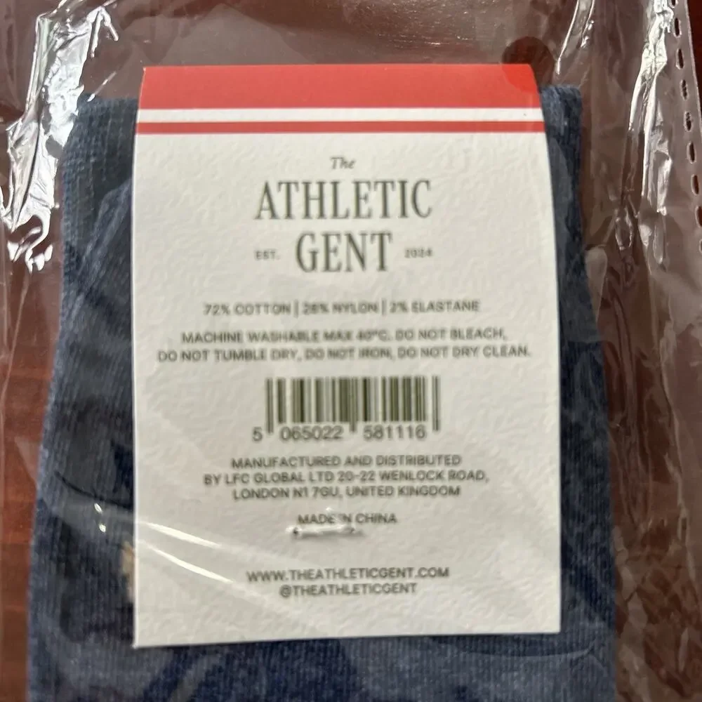 NWT! The Sulky Soccer Player Gentleman’s Cotton-Rich Socks Men's Size USA 8-13